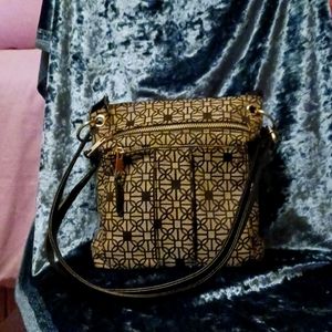 NWOT Cute shoulder bag geometric print